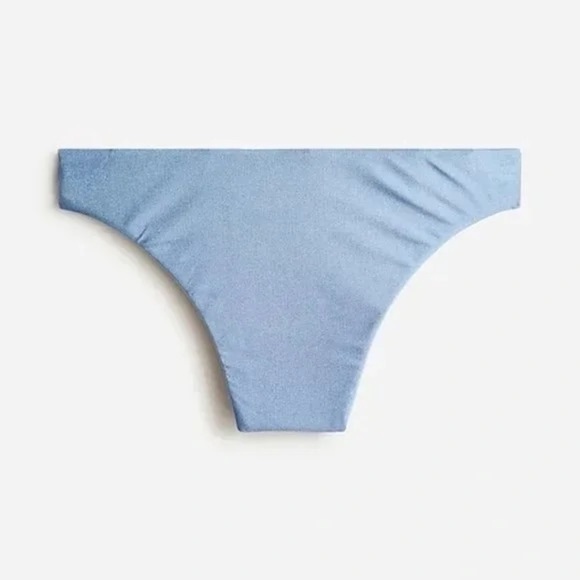 J. Crew | Plus Size Shiny Squareneck Bikini Top + Bikini Bottom Liquid Riva - Picture 2 of 6